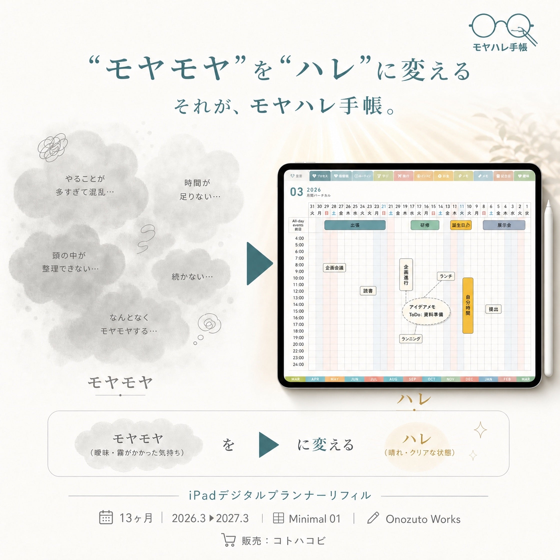 モヤモヤをハレに変えるOnozutoWorksの世界観